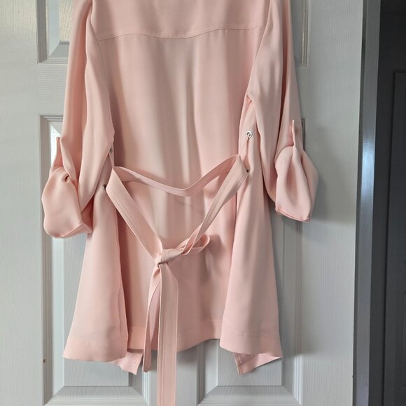 EEUC Aritzia Babaton Kahlo Mid Robe in Blush Rose Size S - Picture 3 of 6